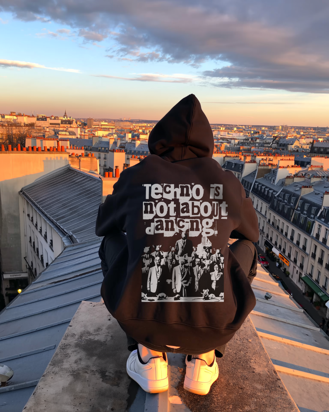Not about dancing - Oversized Hoodie
