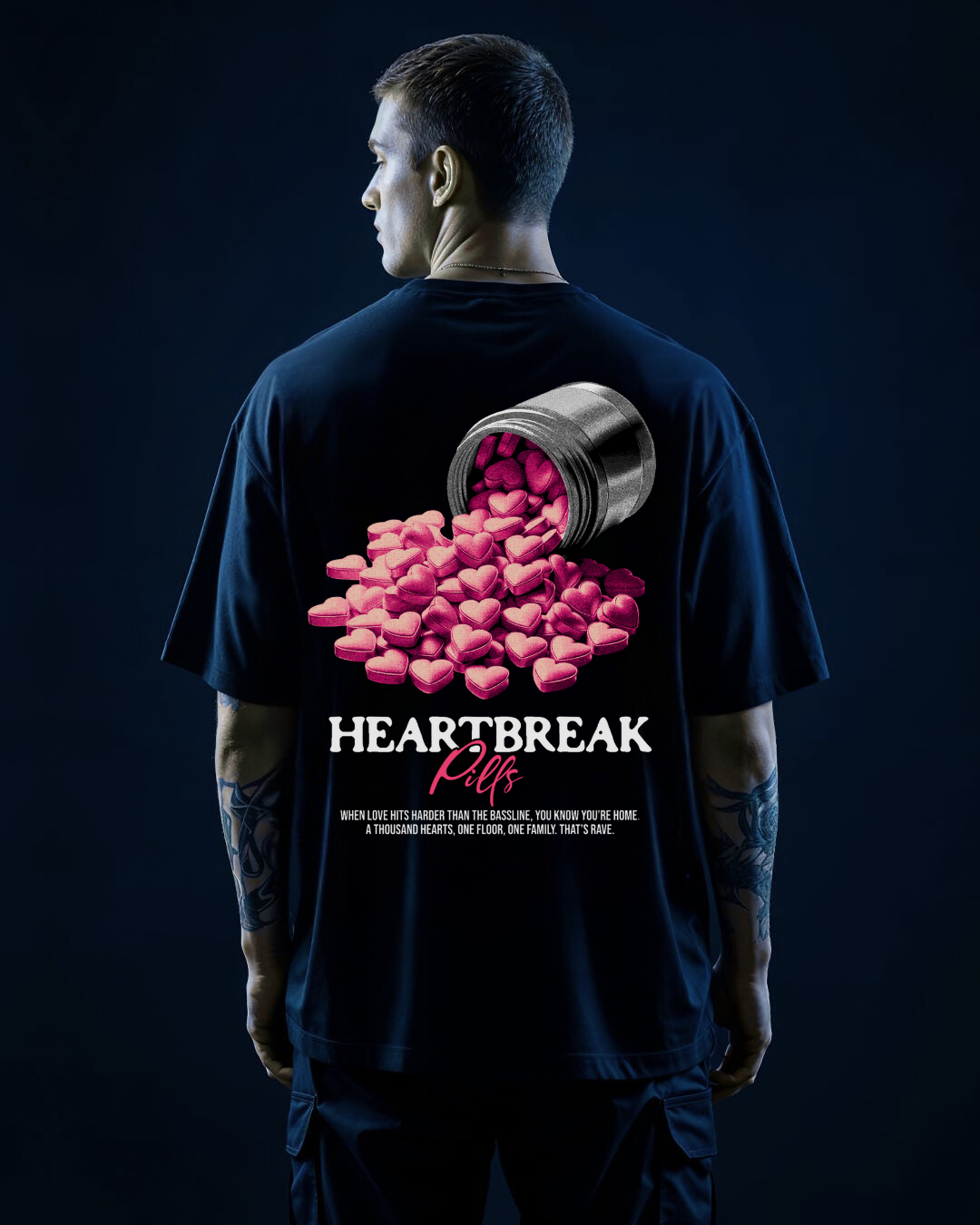 Heartbreak Pills - Oversized Shirt