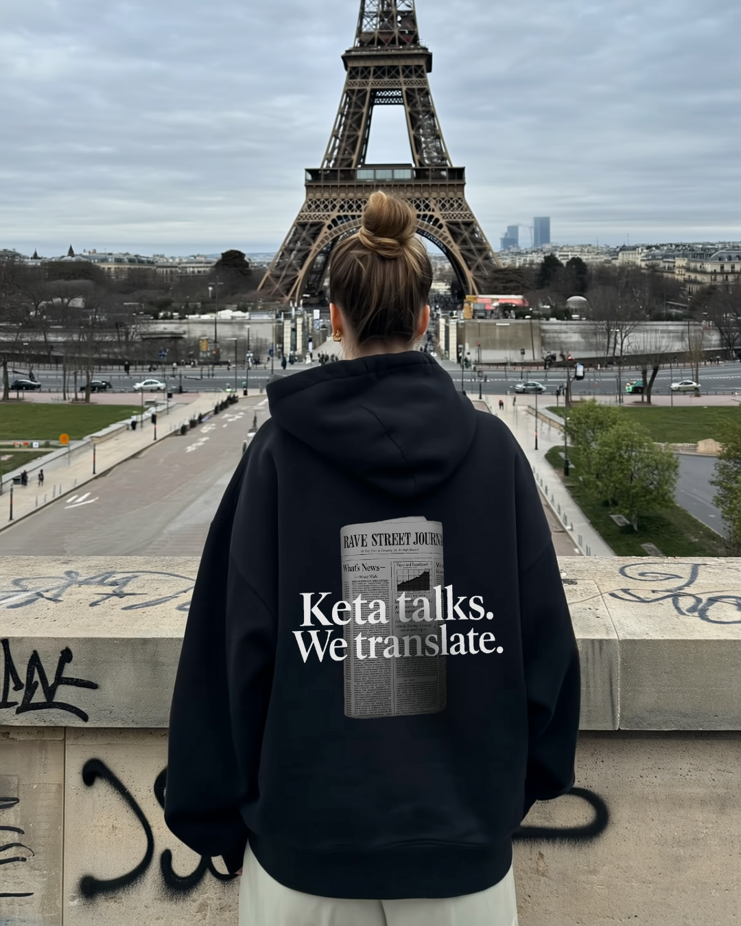 KETA TALKS - OVERSIZED HOODIE